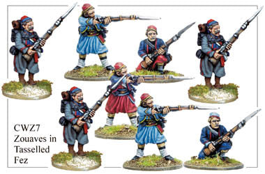 CWZ007 Zouaves in Tasseled Fez