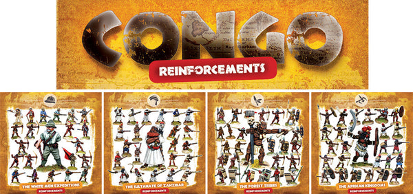 CONGO Bundle 4 - REINFORCEMENT BOX SETS 6, 7, 8 and 9 (10% off and free shipping)