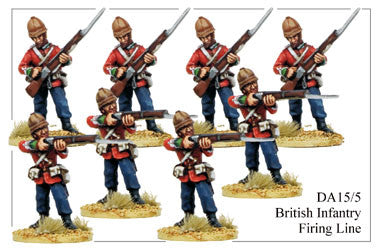 DA155 British Infantry Firing Line