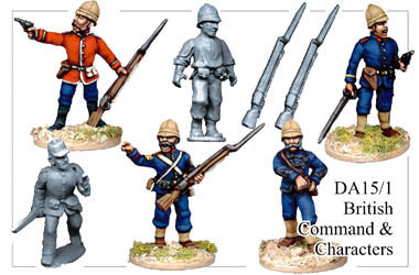 DA151 British Command and Characters