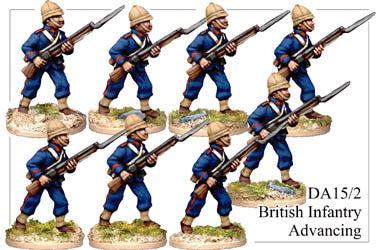DA152 British Infantry Advancing