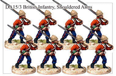 DA153 British Infantry Marching