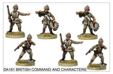 DA181 British Infantry Command
