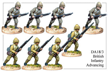 DA183 British Infantry Advancing