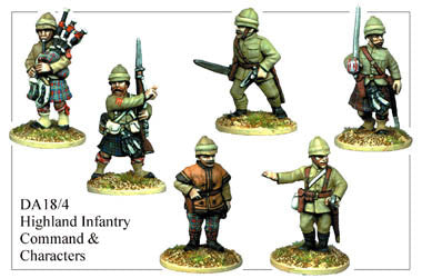 DA184 Highland Infantry Command