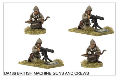 DA186 Maxim Guns and Crews