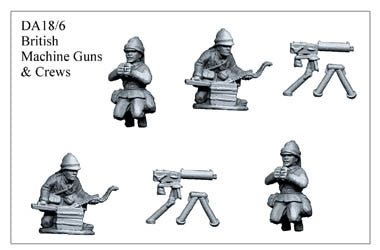 DA186 Maxim Guns and Crews