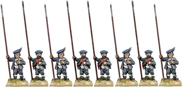 ECW025 - Lowland Pikemen At The Ready