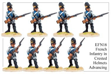 EFN016 Infantry in Crested Helmets Advancing