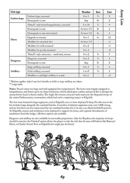 For King And Parliament - English Civil Wars Wargaming Rules