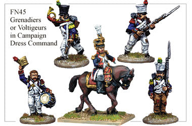FN045 - Grenadier Or Voltigeurs In Campaign Dress Command