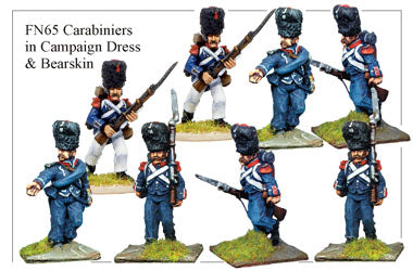 FN065 - Light Infantry Carabiniers In Campaign Dress And Bearskins