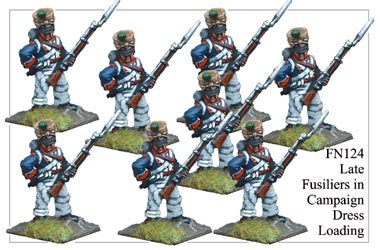 FN124 - Late Fusilier In Campaign Dress Loading
