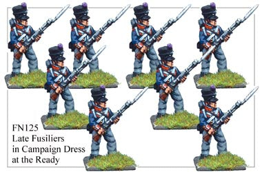 FN125 - Late Fusilier In Campaign Dress Standing