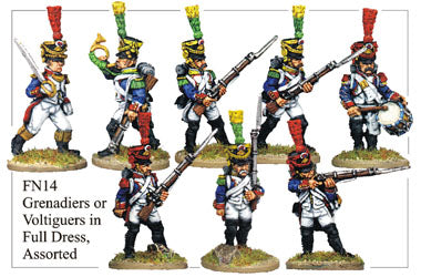 FN014 - Grenadiers Or Voltigeurs In Full Dress