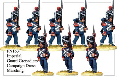 FN163 - Imperial Guard Grenadier In Campaign Dress Marching