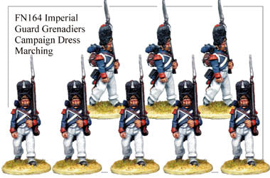 FN164 - Imperial Guard Grenadier In Greatcoat Marching