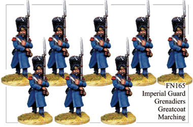 FN165 - Imperial Guard Grenadier In Greatcoat Marching