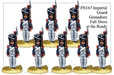 FN167 - Imperial Guard Grenadiers In Full Dress at the Ready