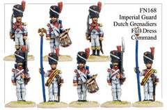 FN168 - Imperial Guard Dutch Grenadiers In Full Dress Command
