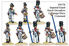 FN170 - Imperial Guard Dutch Grenadiers In Campaign Dress Command