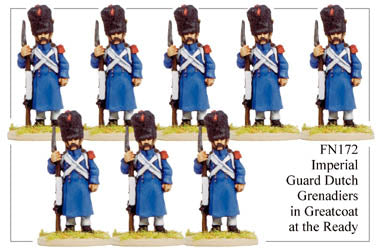 FN172 - Imperial Guard Dutch Grenadiers In Greatcoat Standing