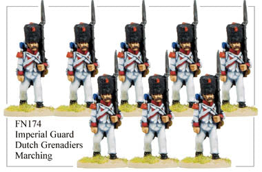FN174 - Imperial Guard Dutch Grenadiers In Campaign Dress Marching