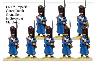 FN175 - Imperial Guard Dutch Grenadiers In Greatcoat Marching
