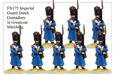 FN175 - Imperial Guard Dutch Grenadiers In Greatcoat Marching