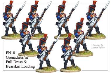 FN018 - Grenadiers In Full Dress And Bearskin Loading