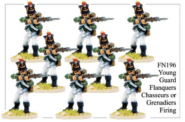 FN196 - Young Guard Flanquers Chasseurs Or Flanquers Grenadiers Firing