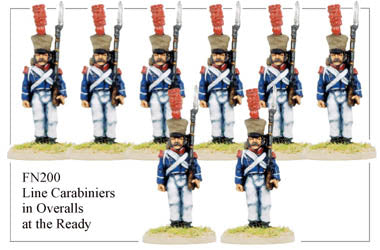 FN200 - Late Light Infantry Chasseurs Elite Company Carabineers Standing