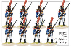 FN202 - Late Light Infantry Chasseurs Elite Company Carabineers Advancing