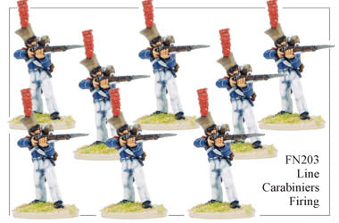FN203 - Late Light Infantry Chasseurs Elite Company Carabineers Firing