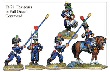 FN021 - Light Infantry Chasseurs In Full Dress Chasseurs Command