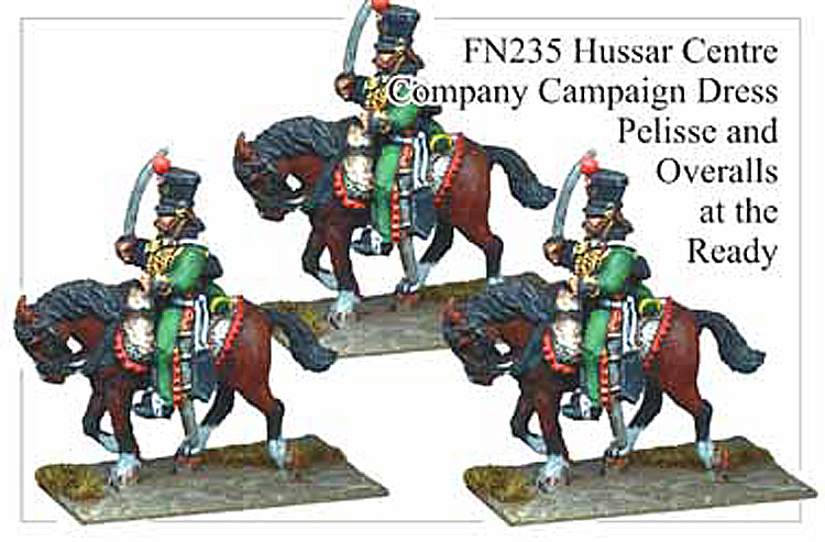FN235 - Hussars In Campaign Dress And Pellise Coat