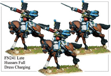 FN241 - Late Hussars In Full Dress Charging