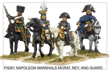 FN261 - Napoleon Bonaparte with Marshals Murat And Ney And Guard