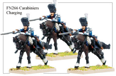 FN266 - Carabiniers In Bearskins Charging