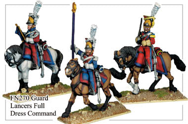 FN270 - Imperial Guard Lancers In Full Dress Command