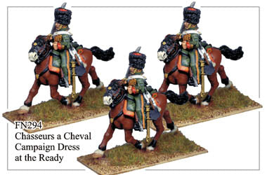 FN294 -  Imperial Guard Chasseurs A Cheval In Campaign Dress