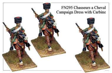 FN295 - Imperial Guard Chasseurs A Cheval In Campaign Dress With Carbine
