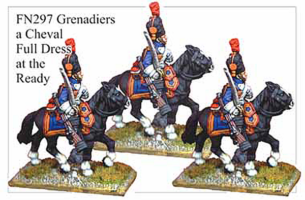 FN297 -  Imperial Guard Grenadiers A Cheval In Full Dress