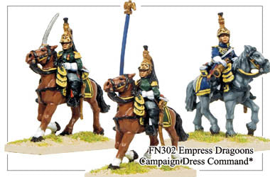 FN302 - Imperial Guard Empress Dragoons Command In Campaign Dress