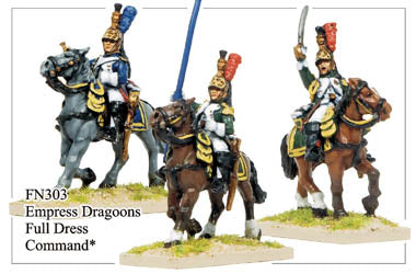 FN303 - Imperial Guard Empress Dragoons Command In Full Dress