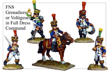 FN008 - Grenadiers Or Voltigeurs In Full Dress Command