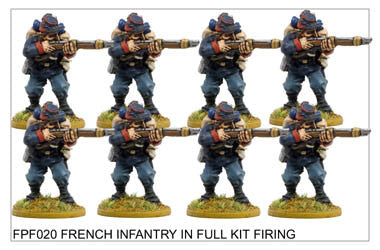 FPF020 French Infantry in Full Kit Firing