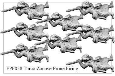 FPF058 Turco/Zouave Infantry Prone