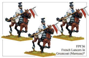 FPF036 French Lancers in Greatcoats
