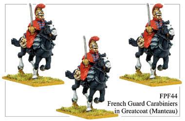 FPF044 French Guard Carabiniers in Greatcoats